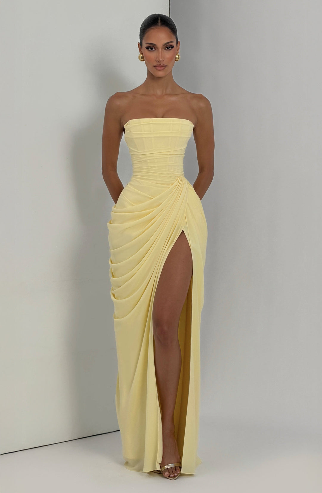 Sophia Strapless Maxi Dress - Elegant Evening Wear for Women 7