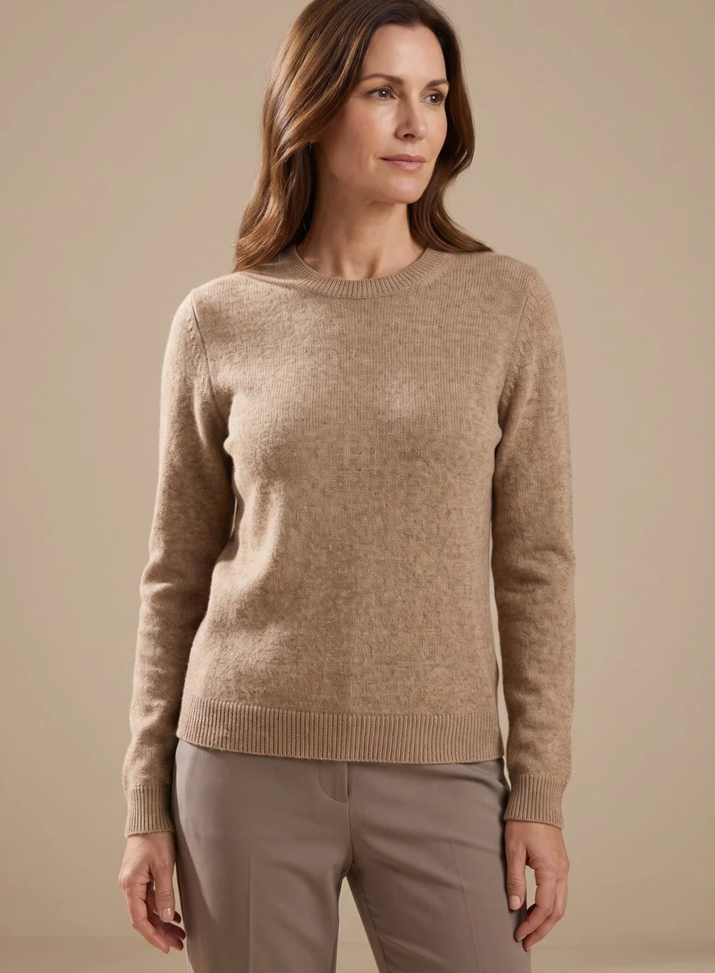 Sophie | Women's Oversized Turtleneck Knit Lounge Set Wide Leg 5