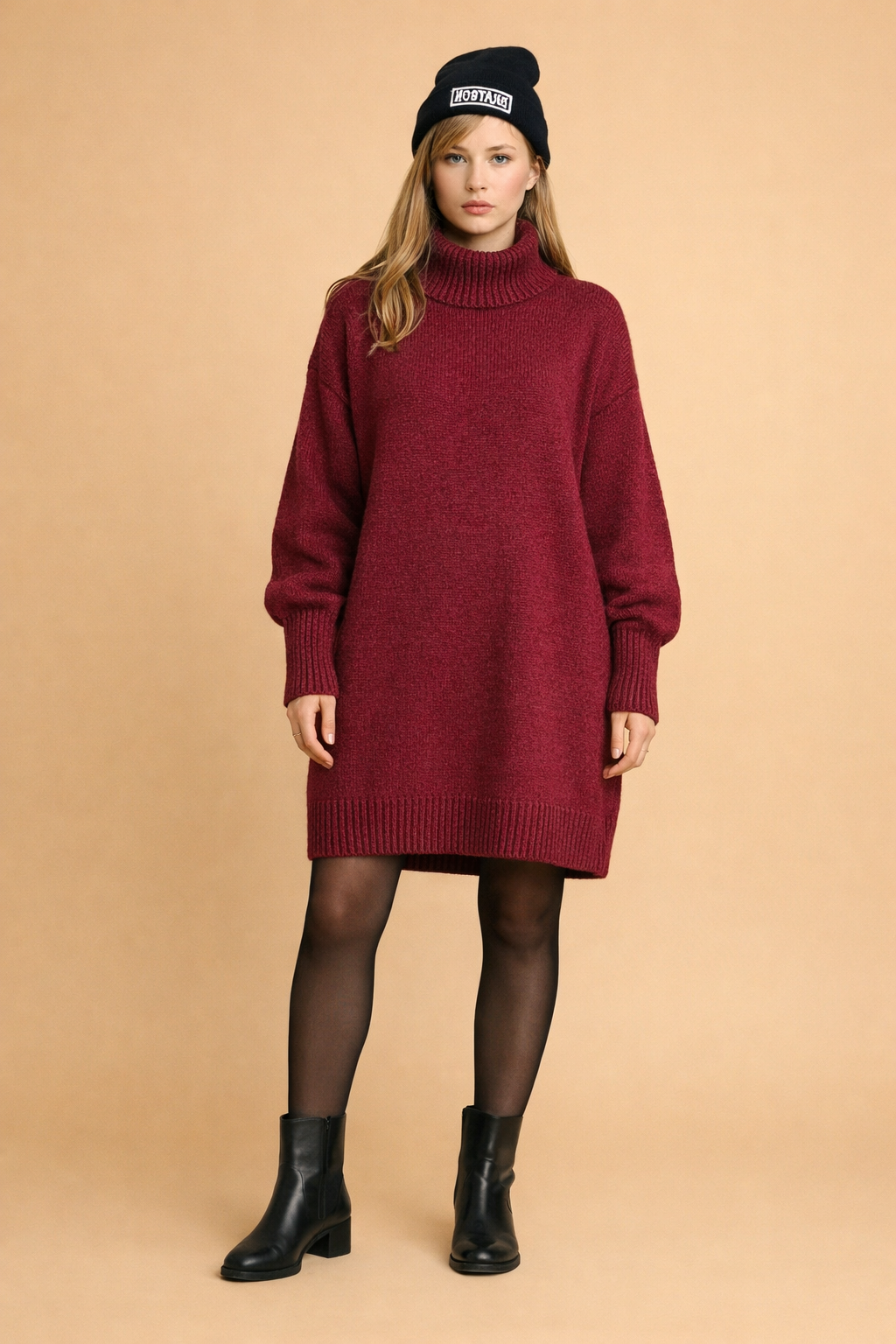 Victoria | Women's Casual Turtleneck Tunic 0