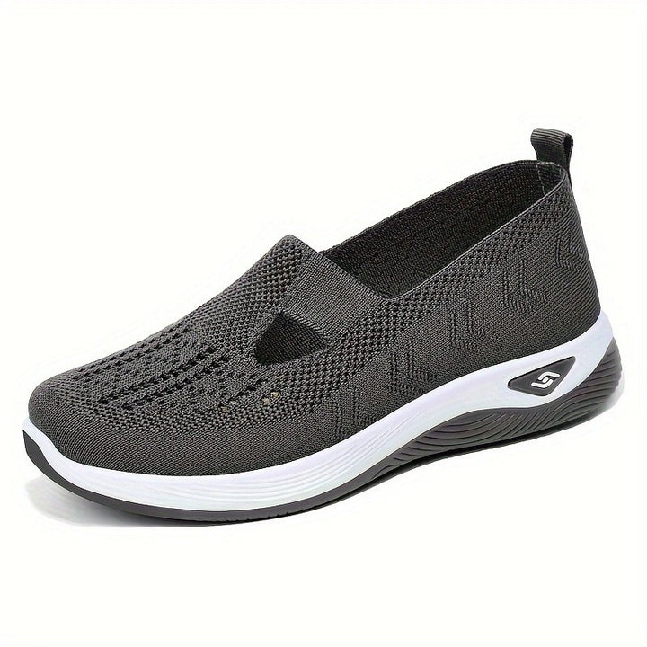Orthopedic Black Ballet Flats for Women - Lightweight, Elegant Flat Shoes for All-Day Comfort