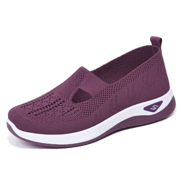 Orthopedic Black Ballet Flats for Women - Lightweight, Elegant Flat Shoes for All-Day Comfort