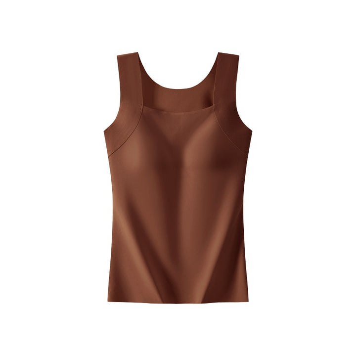 Breathable Tank Top with Integrated Bra for Women - Comfort & Style
