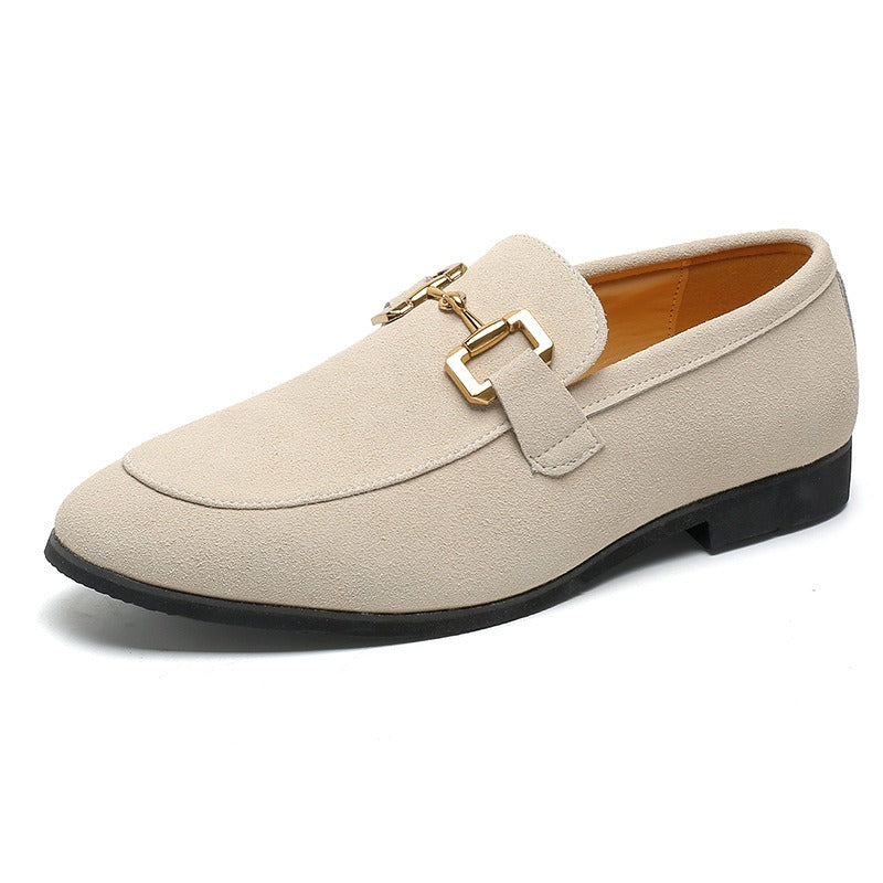Loafers med stöd för fotvalvet för män - eleganta slip-on formella skor
