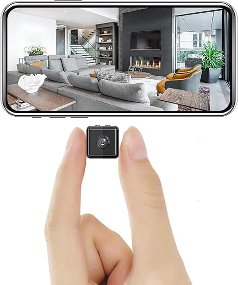 Wireless 1080p WiFi surveillance camera for indoor and outdoor use - Smart Home compatible, weatherproof design 0