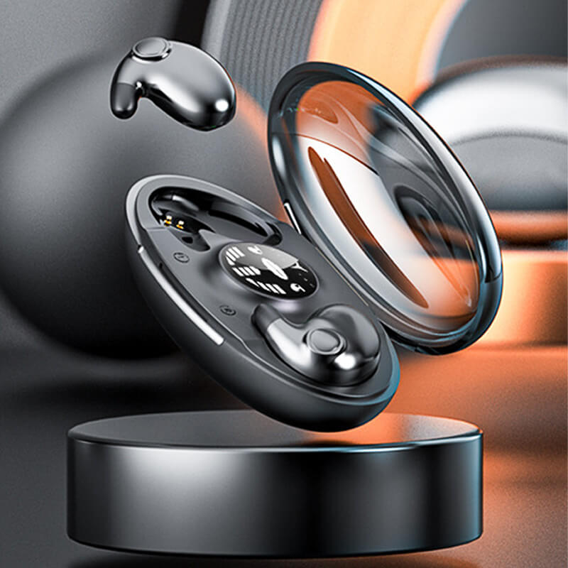 Wireless sleep headphones - invisible Bluetooth earbuds with IPX5 waterproof design for comfortable sleep 3