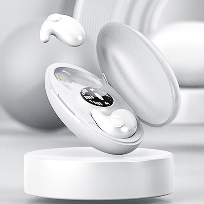 Wireless sleep headphones - invisible Bluetooth earbuds with IPX5 waterproof design for comfortable sleep 6