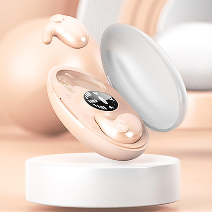 Wireless sleep headphones - invisible Bluetooth earbuds with IPX5 waterproof design for comfortable sleep 7