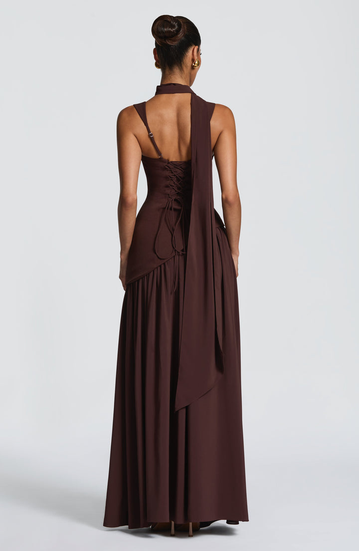 Women's Asymmetric Maxi Dress - Elegant Summer Dress for Formal Occasions 2