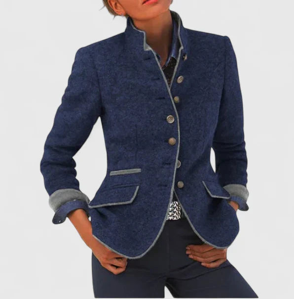 Women's Cardigan Sweater, Elegant Button Placket Design for Office and Business Casual Wear 4