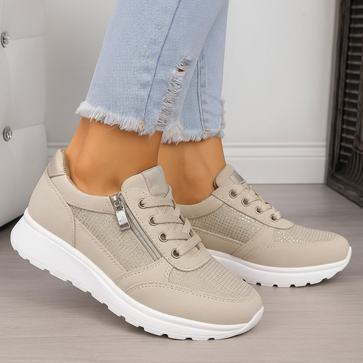 Women's Orthopedic Sneakers with Arch Support - Best Walking Shoes for Women, Stylish Everyday Sneakers 1