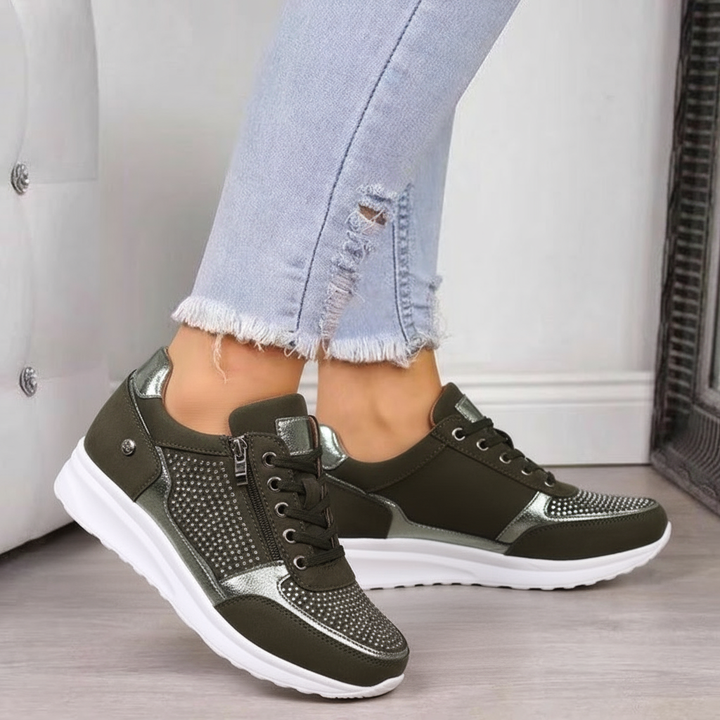 Women's Orthopedic Sneakers with Arch Support - Best Walking Shoes for Women, Stylish Everyday Sneakers 2
