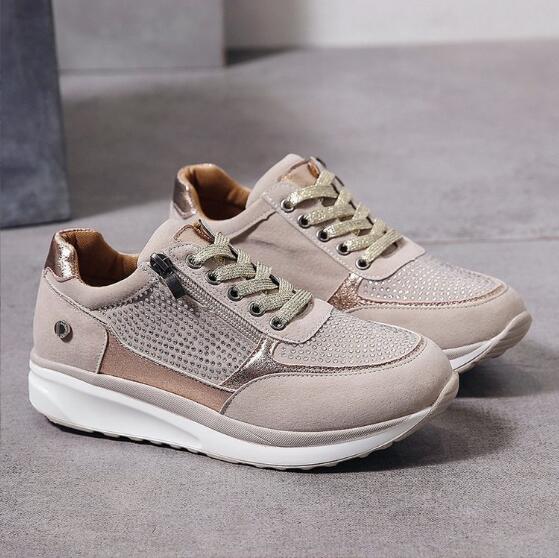 Women's Orthopedic Sneakers with Arch Support - Best Walking Shoes for Women, Stylish Everyday Sneakers 7