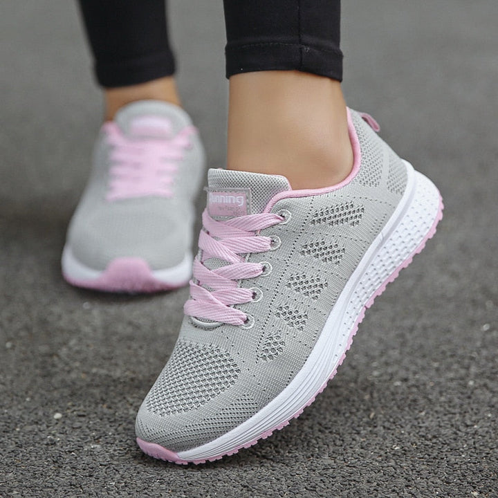 Women's Orthopedic Sneakers with Arch Support - Best Walking Shoes for Women, Stylish Slip On Sneakers, Comfortable White Sneakers 2