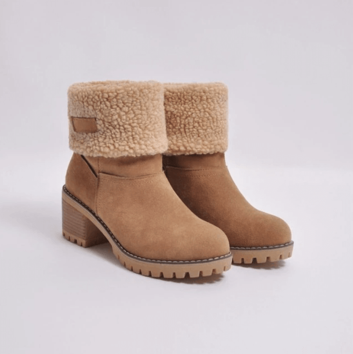 Women's Orthopedic Waterproof Foldable Winter Boots with Arch Support 10