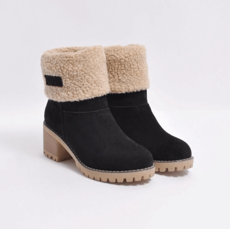 Women's Orthopedic Waterproof Foldable Winter Boots with Arch Support 9