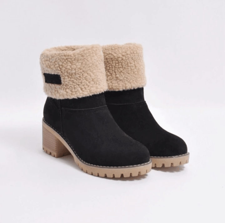 Women's Orthopedic Waterproof Foldable Winter Boots with Arch Support 9