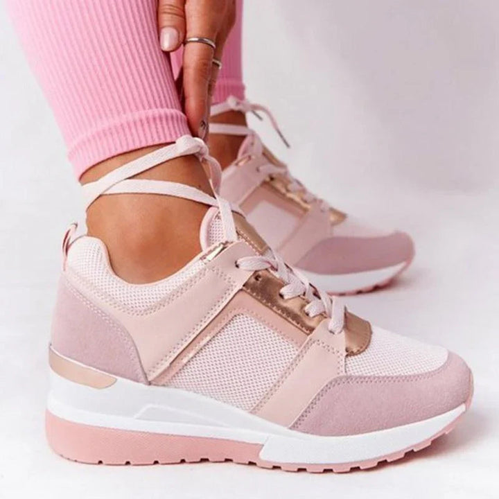 Women's Sneakers with Arch Support - Stylish Wedge Design for Everyday Comfort and Versatility 3