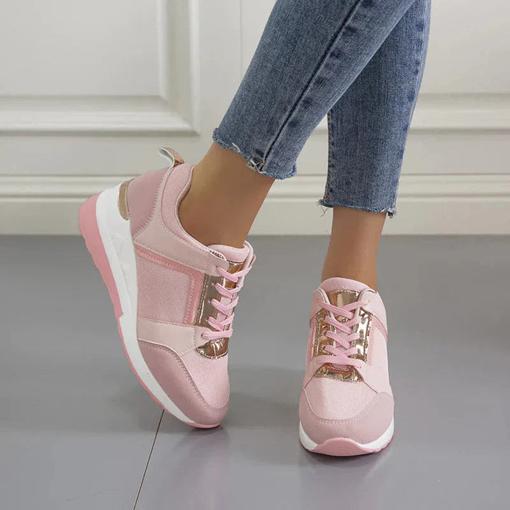 Women's Sneakers with Arch Support - Stylish Wedge Design for Everyday Comfort and Versatility 5