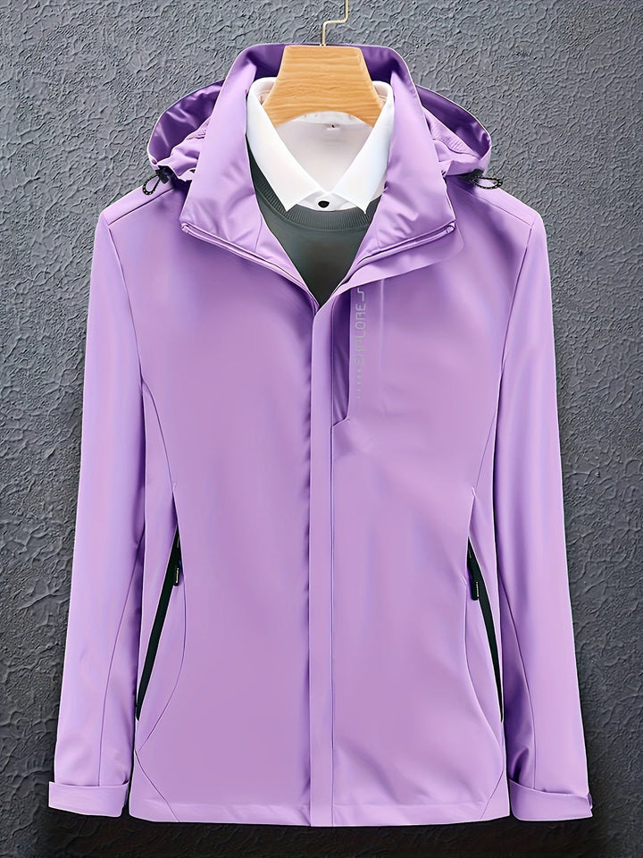 Women's Softshell Jacket Windproof Breathable Outdoor Activewear 0