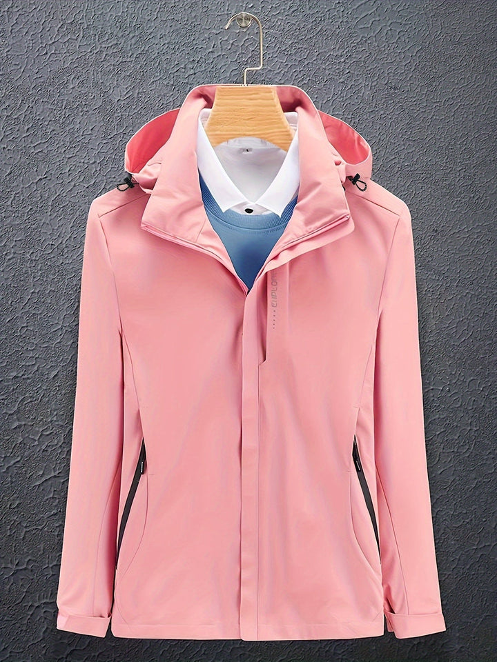 Women's Softshell Jacket Windproof Breathable Outdoor Activewear 5