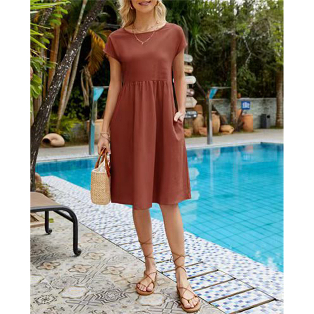 Women's Summer Midi Dress - Casual, Comfortable, and Stylish 10