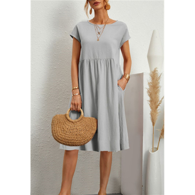 Women's Summer Midi Dress - Casual, Comfortable, and Stylish 4