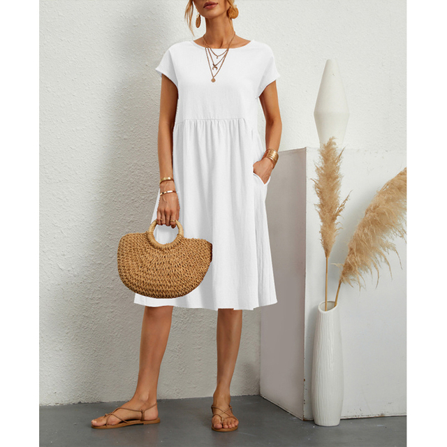 Women's Summer Midi Dress - Casual, Comfortable, and Stylish 5