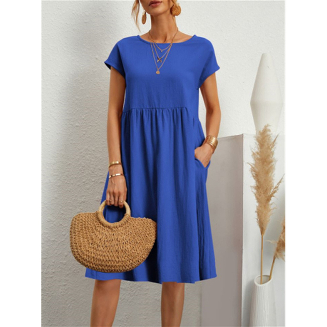 Women's Summer Midi Dress - Casual, Comfortable, and Stylish 8