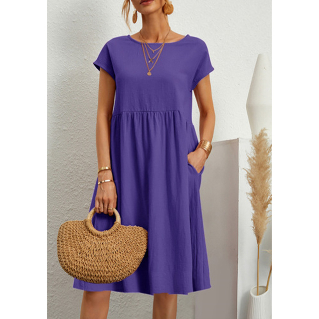 Women's Summer Midi Dress - Casual, Comfortable, and Stylish 9