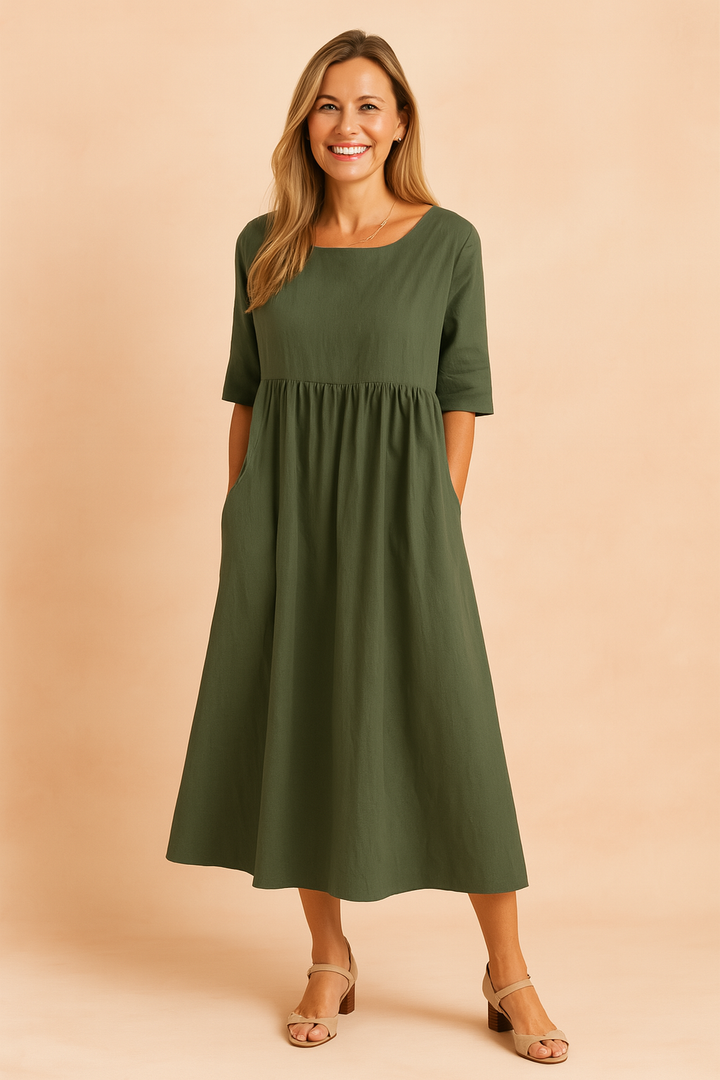 Zuzanna | Airy dress with pockets 3