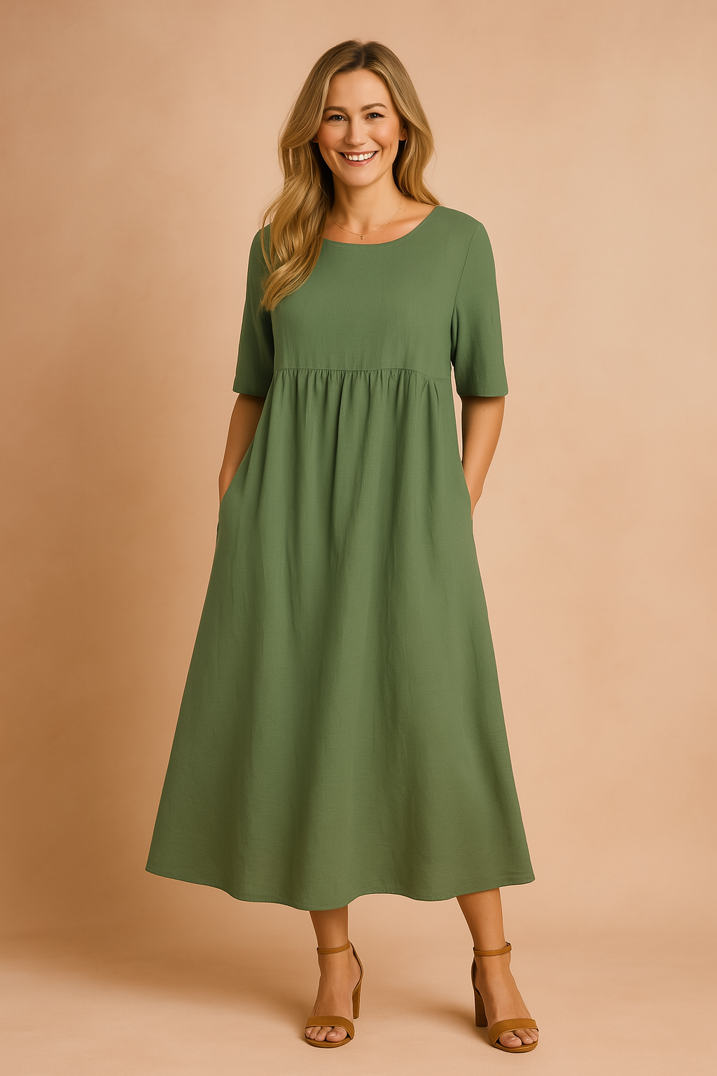 Zuzanna | Airy dress with pockets 4