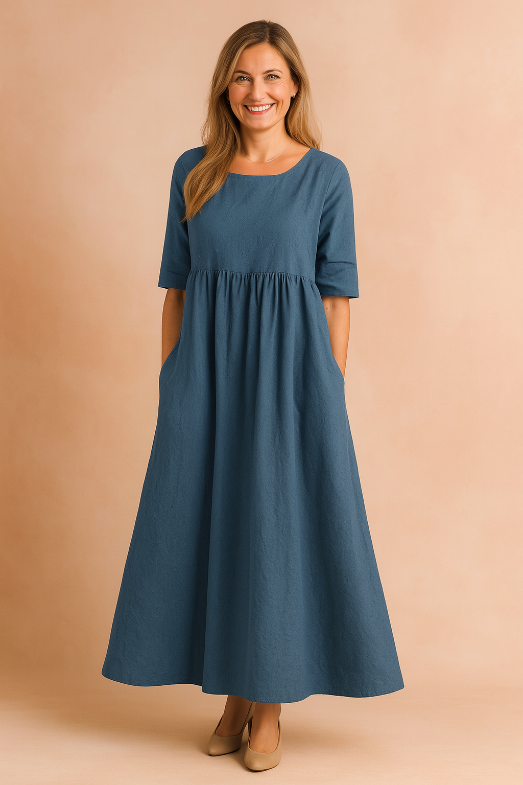 Zuzanna | Airy dress with pockets 5
