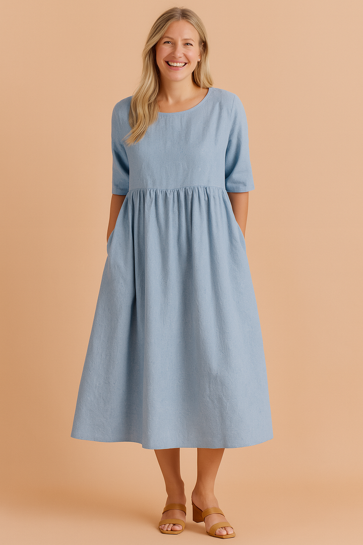 Zuzanna | Airy dress with pockets 6