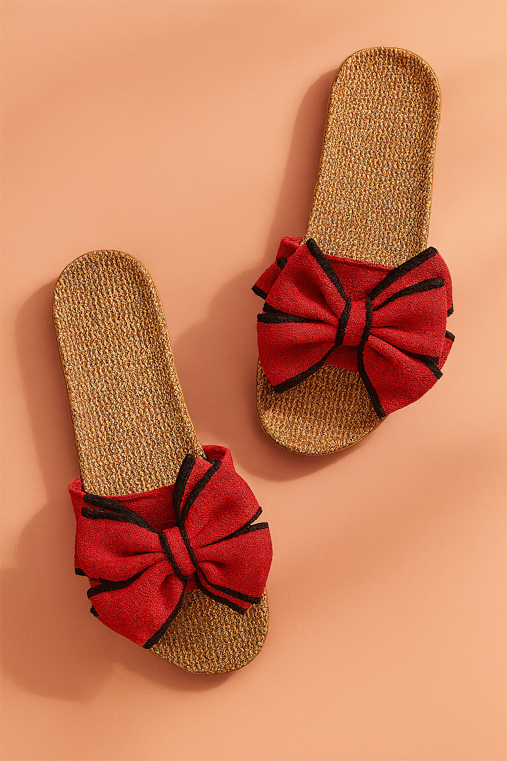 Zuzanna | Flip-flops with a striking bow 1