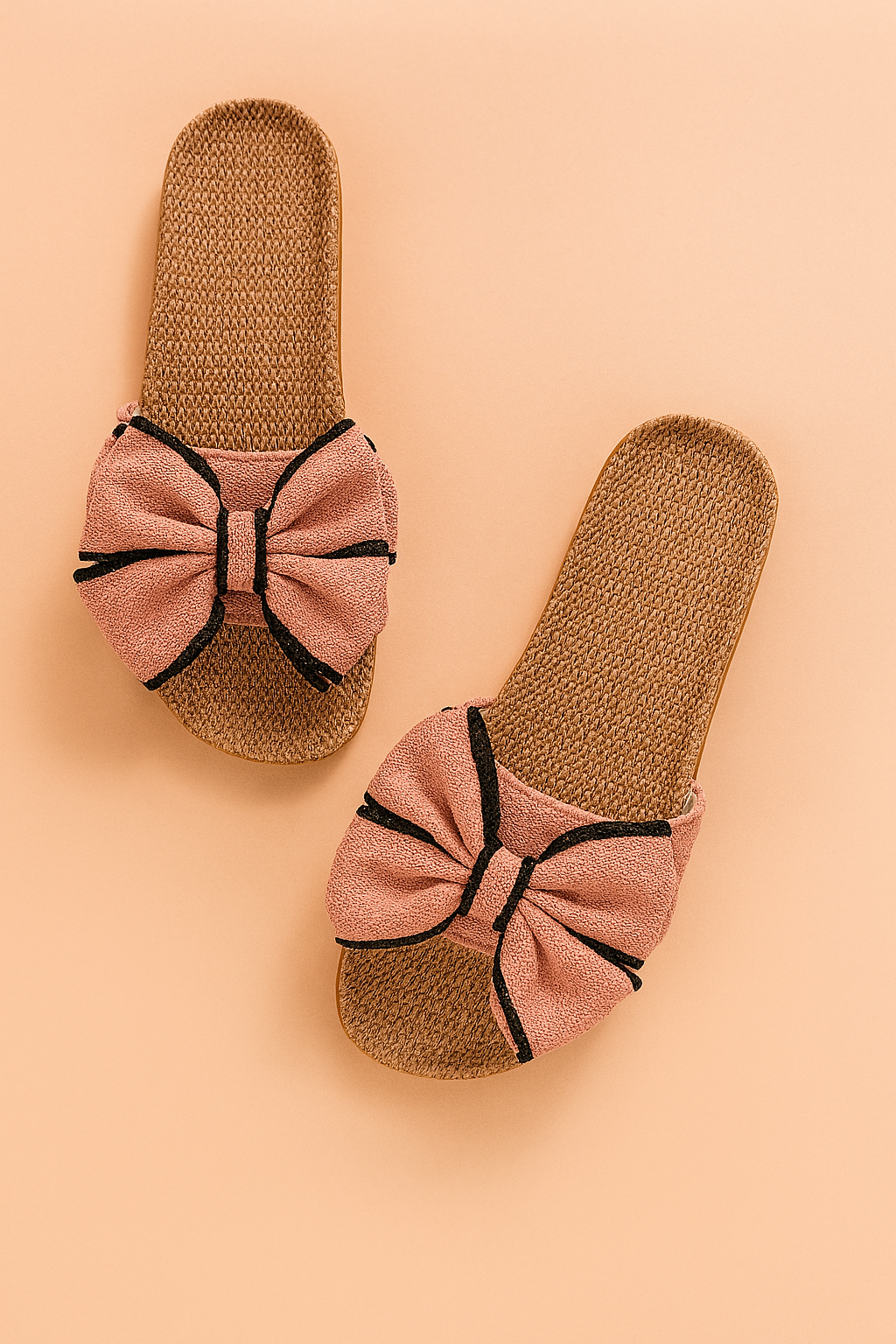 Zuzanna | Flip-flops with a striking bow 3