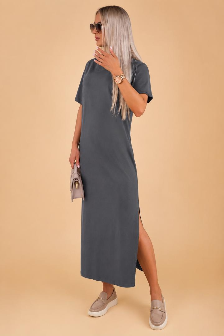 Estela | Elegant Batwing Sleeve Dress